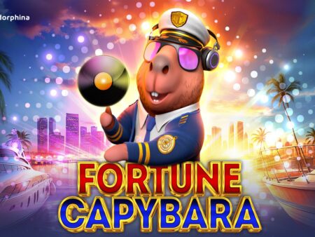 Endorphina conquista certificação no Brasil com o sucesso global Fortune Capybara